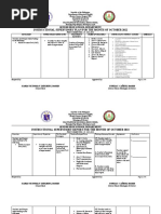 Instructional Supervisory Plan For The Month of October 2022