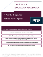 Práctica 1. Proceso Evaluación