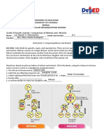 G8 Q4 W2 Comparing Mitosis and Meiosis 