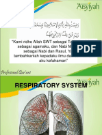 Respirasi dan Sistem Pernafasan