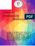 Lineas de Investigación