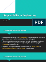 Engineering Ethics Chapter Three Responsibility in Engineering