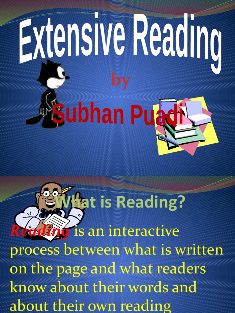 Extensive Reading PDF Reading Comprehension Learning