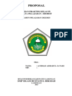 Proposal Ujian Praktik Shorof