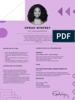 Oprah Winfrey, la activista y filántropa estadounidense