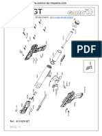 Breakdown Spare Parts Gamo P-900 IGT Air Pistol