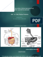 ANEMIA EC HEMATEMESIS MELENA Dr. DEFY