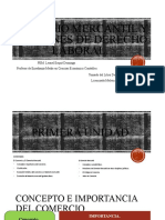 Derecho Mercantil y Nociones de Derecho Laboral Presentacion.