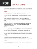 Script - Group 1 - Module - Tenses