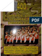 400 de Cantece, Poezii Si Scenete Hazlii Pentru Copii