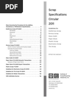Classification of Ferrous Scrap 2023 | PDF | Scrap | Sheet Metal