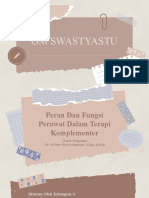 Peran Dan Fungsi Perawat Dalam Terapi Komplementer