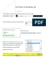 Printing Directions, Update (12819)