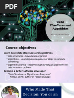 Data Structures and Algorithm