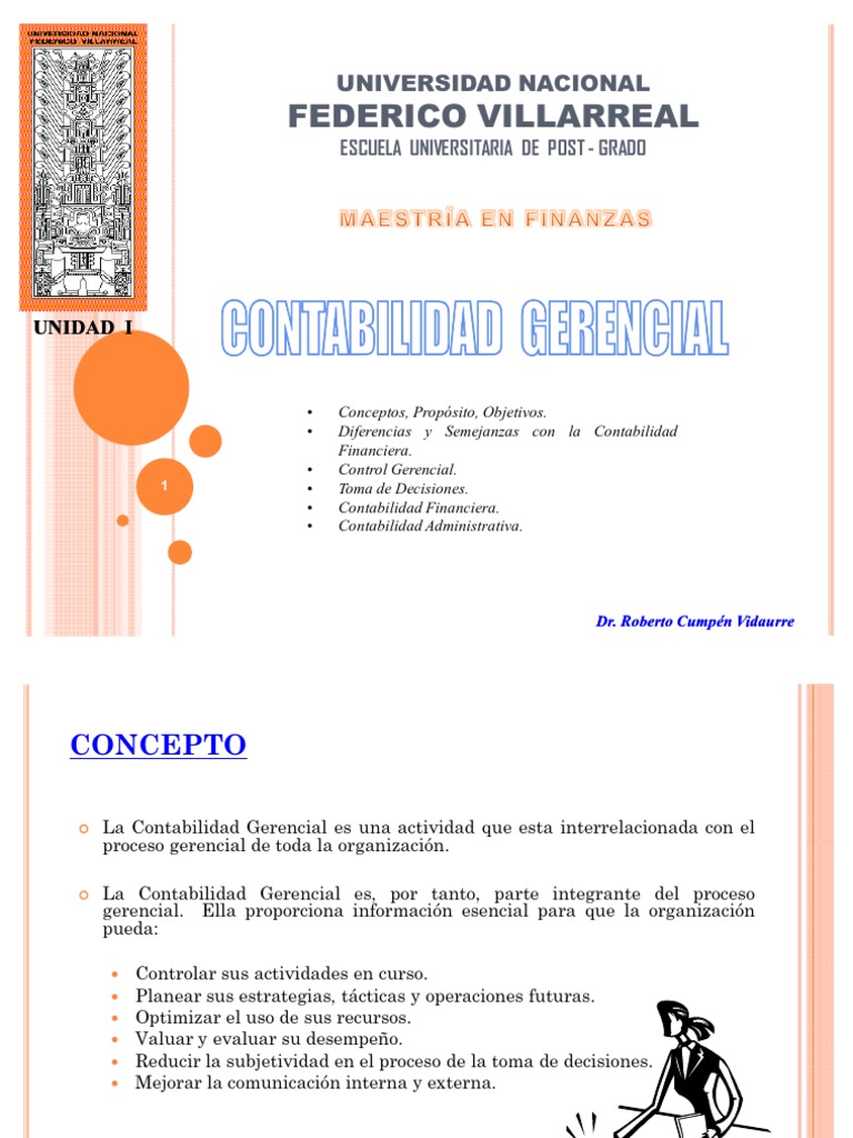 01 - Contabilidad Gerencial | PDF | Contabilidad | Toma de decisiones