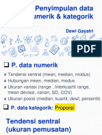 Data Numerik dan Kategorik PJK