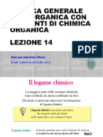 Lezione 14 Chimica 