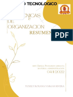 Tecnicas de Organizacion