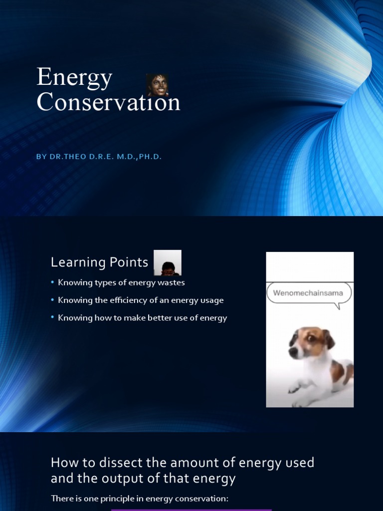 Energy Conservation Techniques Explained | PDF | Efficient Energy Use ...