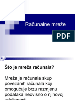 Racunalne Mreze I Internet