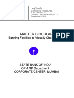 Banking Facilities To Visually Challenged-SBI-latest
