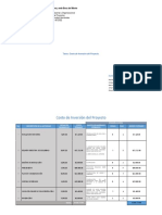 Tarea EP Costo Inversion Proyecto