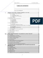DTMP/DTPP Kabhre District Main Report Volume II Table of Contents
