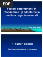 Lectie 11 - Bioritmuri Circadiene Si Sezoniere