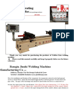 Standard Hydraulic Punching Machine For Verticals Operation Manual (English)