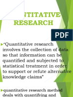 Quantitative Research