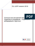 Rapport Du Jury Du Concours de Recrutement Des Ia Ipr de La Session 2019 47888