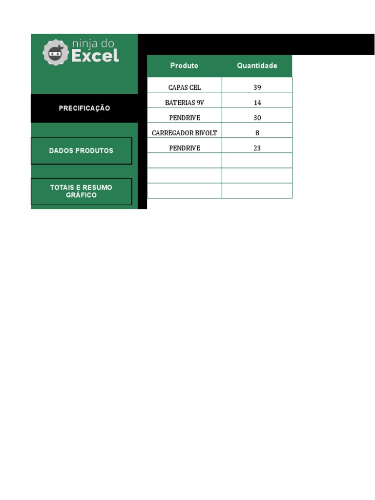 Modelo de Tabela de Preços de Produtos | PDF | Economias | Microeconomia