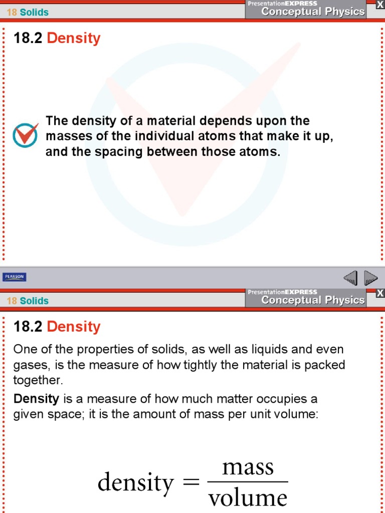 Density | PDF | Density | Physical Sciences