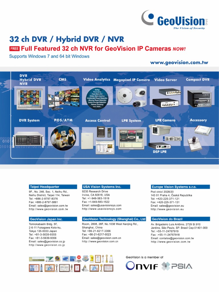 Geovision Brochure v84 | PDF