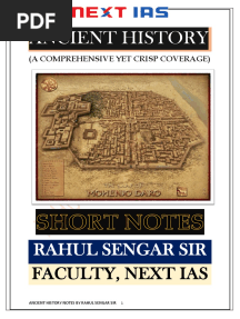Next IAS Ancient History Short Notes