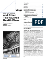 Health Savings Accounts and Other Tax-Favored Health Plans: Future Developments
