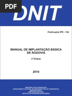 Manual Implantacao Basica Rodovia Publ Ipr 742