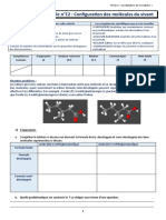 Activité N°12 Molécules Configuration Absolue