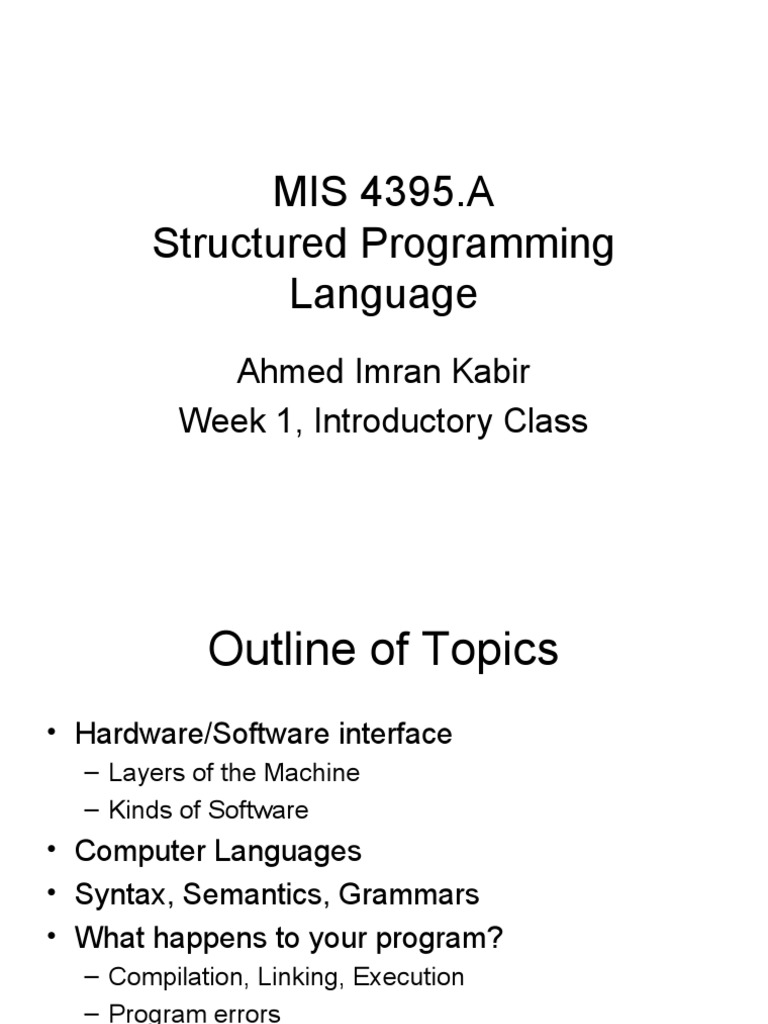 Lecture 1 2 download free pdf programming computer program
