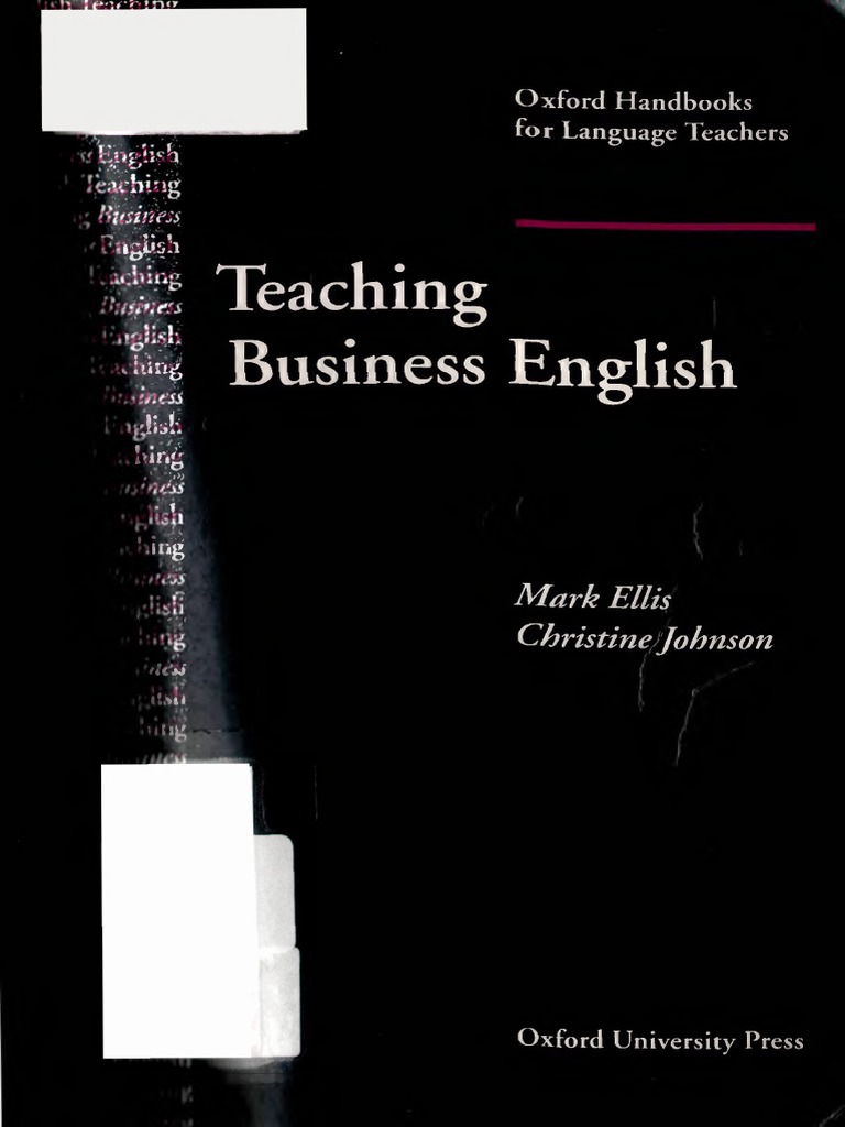 Teaching Business English (EllisJohnson) | PDF | Learning | Teachers