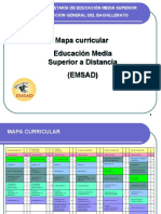 Mapa Curricular