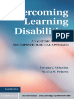 Overcoming Learning Disabilities-Cambridge University Press (2012)