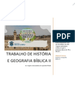 Trabalho Escrito - História e Geografia II