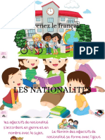 Nationalités Et Professions