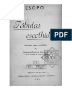 Esopo, Fabulas Escolhidas