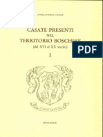 Casale A., Casate Presenti Nel Territorio Boschese (XVI-XX Sec), 1983 Rid