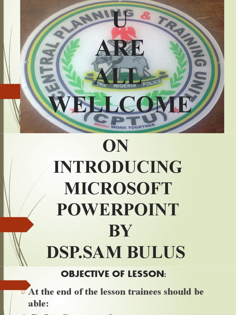 Lecture Note On Introducting Microsoft Power Piont | PDF | Computer ...