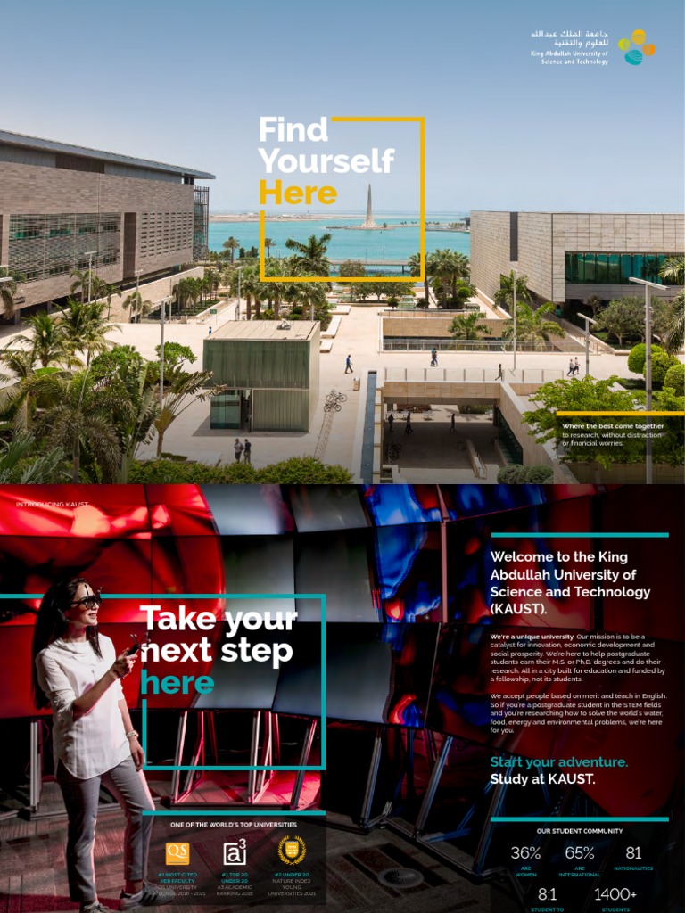 KAUST: Study and Research Opportunities | PDF | Startup Company | Small ...