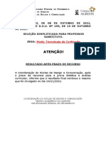 17.nota Informativa - Resultado Da Seleo - Aps Recursos