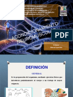 Acondicionamiento Neuromuscular